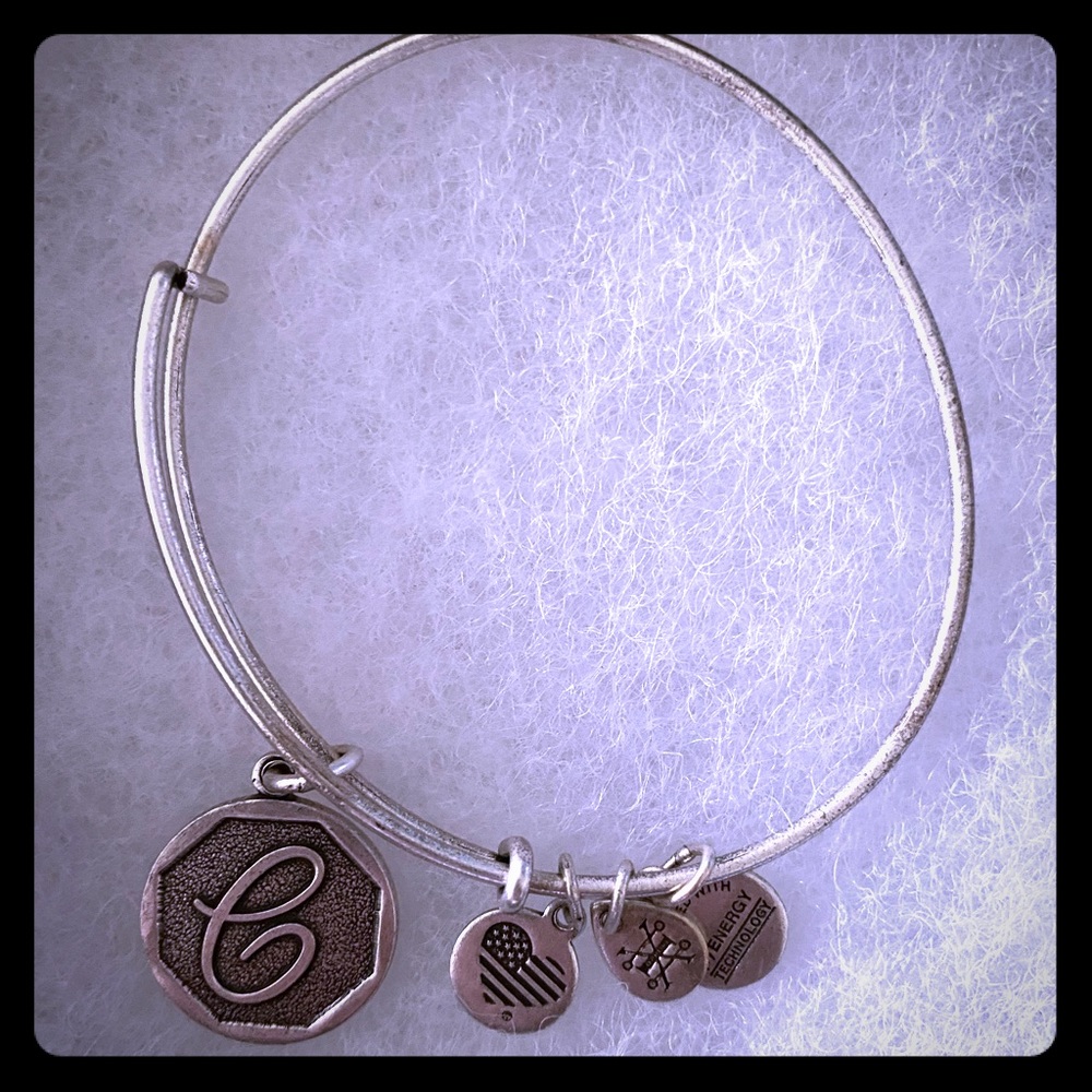 Alex and Ani ‘C’ Initial Bangle Bracelet